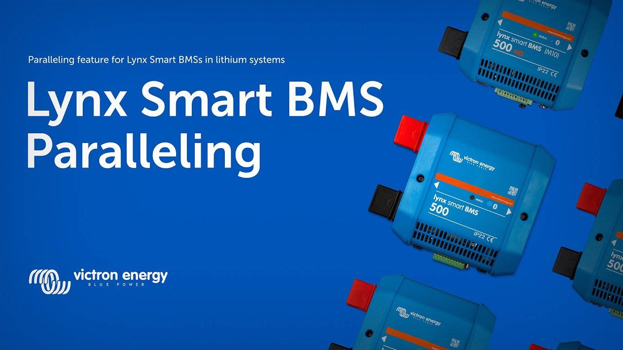 How to parallel multiple Lynx Smart BMSs for redundancy or expansion