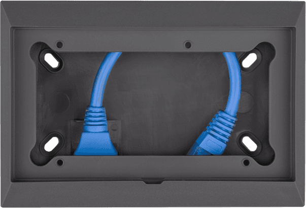 Involucro supporto da parete per pannelli GX da 65 x 120mm
