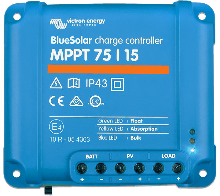 BlueSolar MPPT 75/10, 75/15, 100/15 e 100/20