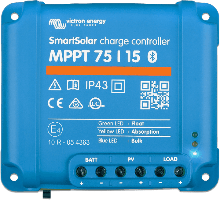 SmartSolar MPPT 75/10, 75/15, 100/15 e 100/20