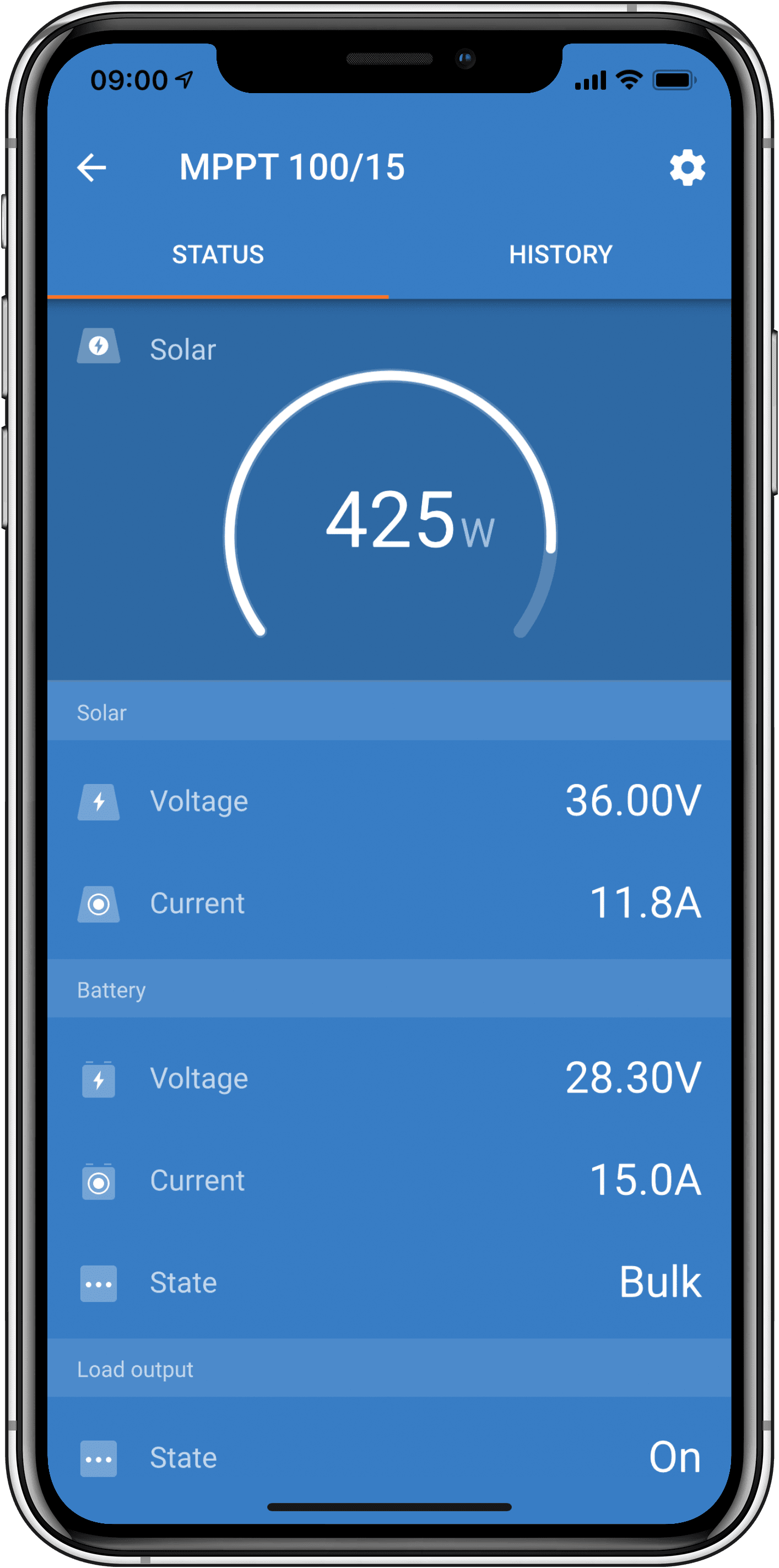 iPhone SmartSolar Status thumbnail