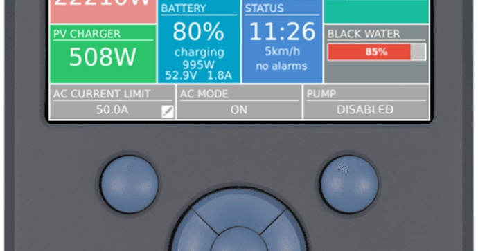 CCGX v2.07: Fischer Panda, ESS and more
