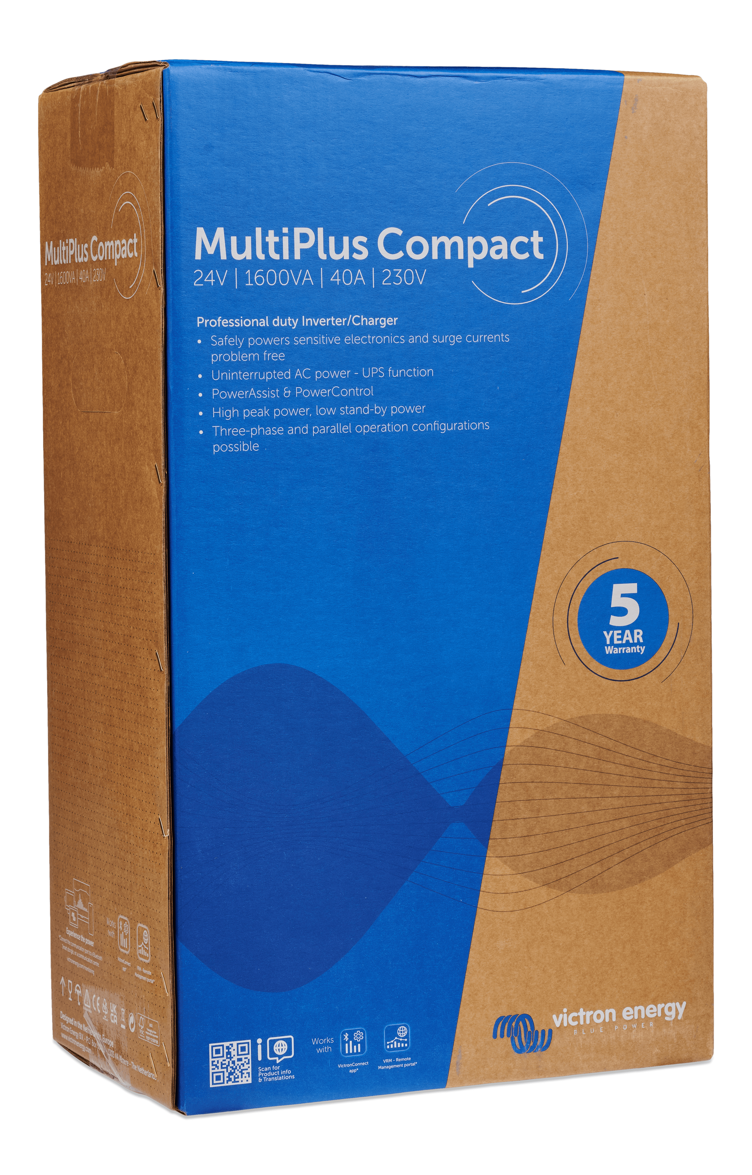 MultiPlus Compact 24V 1600VA 230Vac (Box) thumbnail