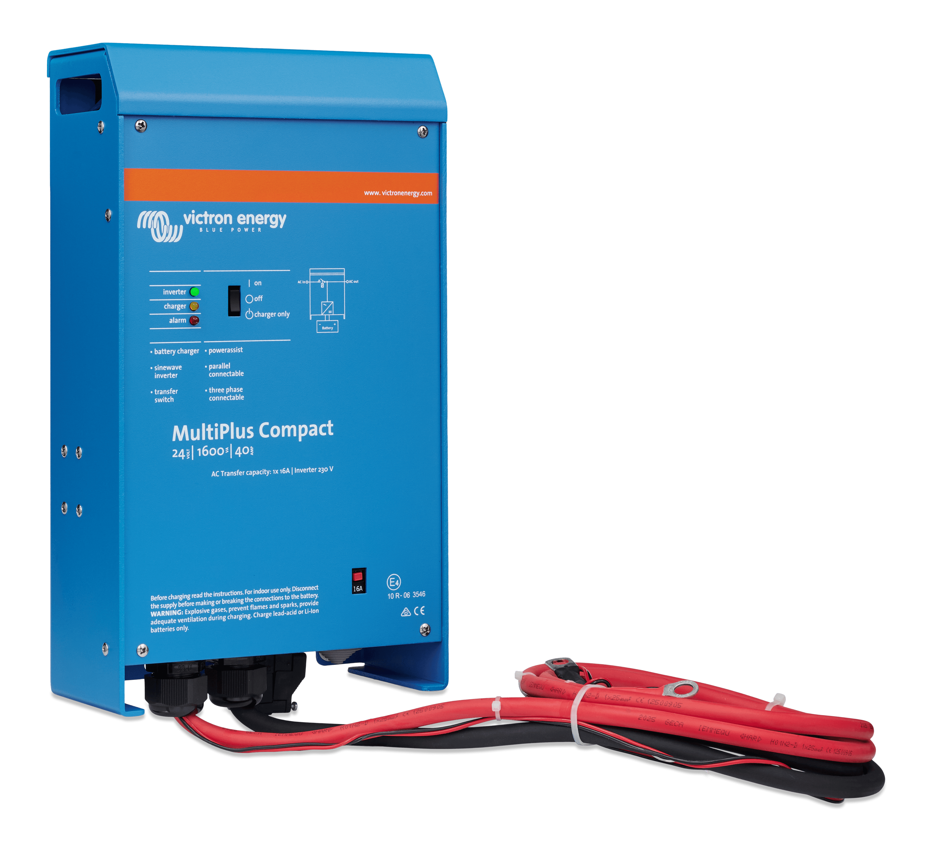 MultiPlus Compact 24V 1600VA 230Vac (Right) thumbnail
