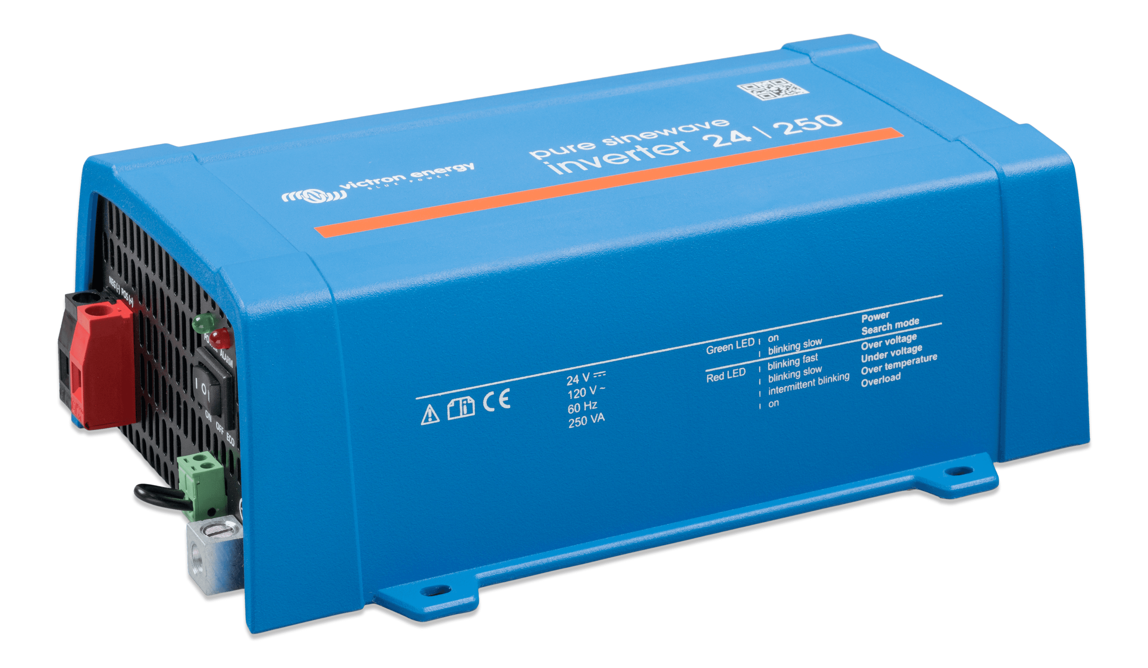 Inverter 24V 250VA 120V VE.Direct NEMA 5-15R (right)  thumbnail