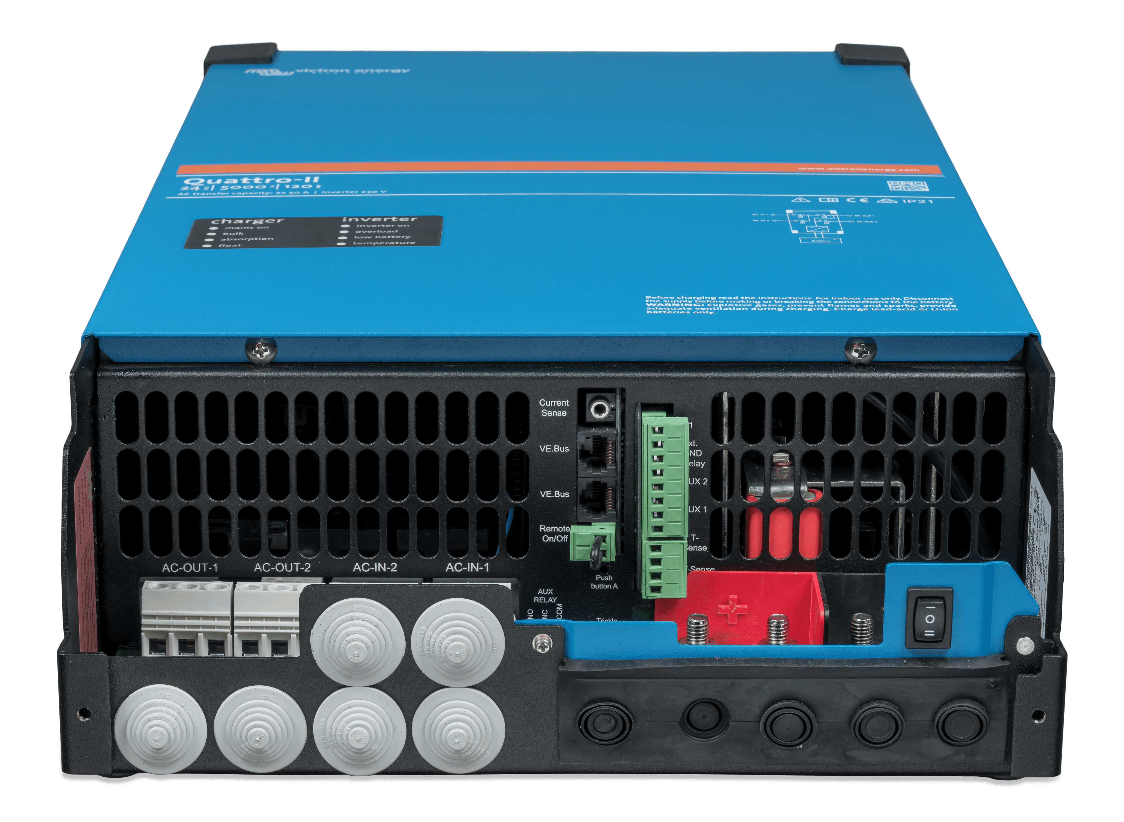 Quattro-II 24/5000/120-50/50 230V (connections) thumbnail