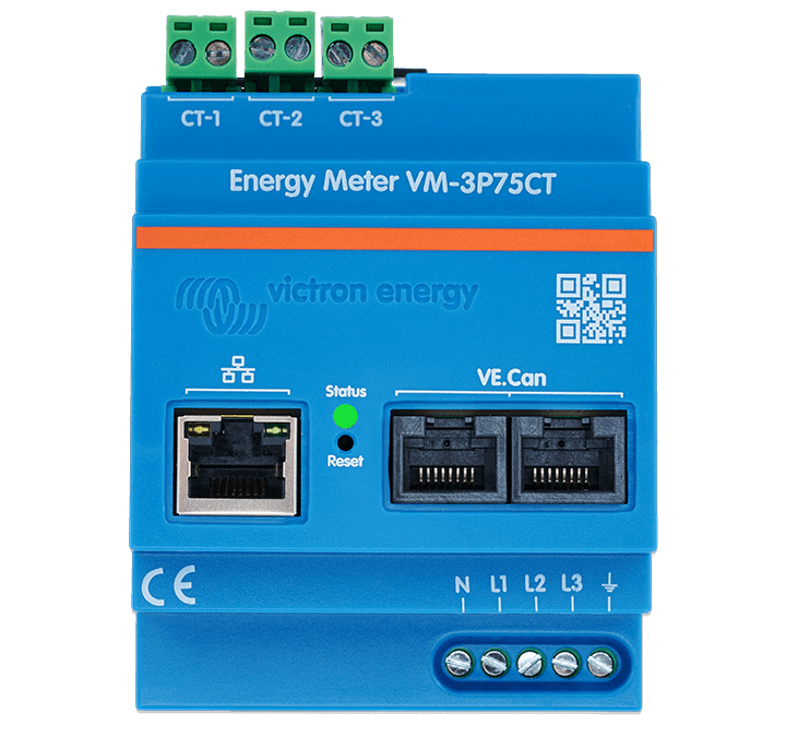 Contatori di Energia VM-3P75CT, VM-3P5A, ET112, ET340, EM24 Ethernet e EM540