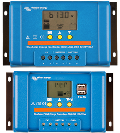 Regolatore di Carica PWM BlueSolar (DUO) LCD e USB