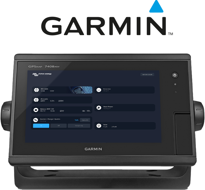 Integrazione dispositivi GX in MFD nautici - Garmin