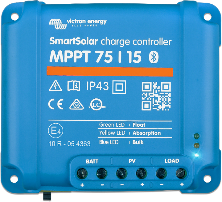 SmartSolar MPPT 75/10, 75/15, 100/15 e 100/20 - Victron Energy